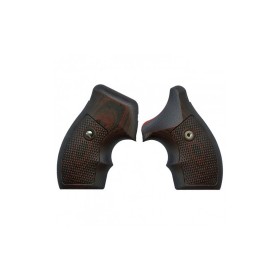 Guancette per S&W J-Frame, Tactical Diamond Black Cherry - VZ GRIPS