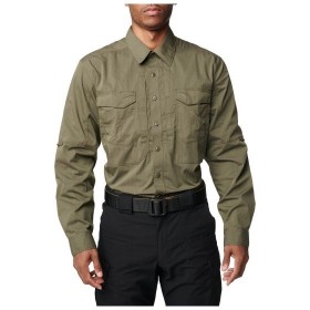 5.11 STRYKE LONG SLEEVE SHIRT green shirt (186) - 5.11 TACTICAL SERIES