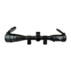 4-16x40 OPTICS, ILLUMINATED RETICLE, PARALLAX CORRECTOR with RINGS for WEAVER BASES - JS TACTICAL