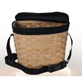 Mushroom basket in woven wood - RA SPORT