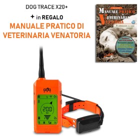 Collare satellitare radio GPS X20 DOGTRACE e Manuale Manuale Pratico di Veterinaria Venatoria