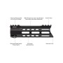 7" Forerunner Free Float M-Lok handguard - LEAPERS UTG